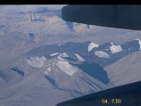 C10B01S06 11 : ザンスカール, ニューデリー・レー, 氷河, 航空写真