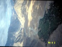 C10B01S21 01 : インド, レー・スリナガール, 航空写真, 雲