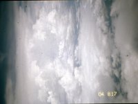 C10B02S17 19 : ニューデリー・カトマンズ, 航空写真, 雄大積雲