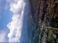 C10B02S26 10 : ポカラ・カトマンズ, マチャプチャリ, 積雲, 航空写真