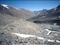 C10B03S37 09 : インダス川流域, ザンスカール, シングラ, 峠, 快晴, 氷河