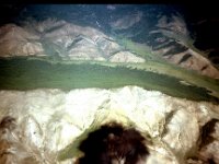 C08B05S16 04 : ウランバートル・ハトガル, モンゴル, 森林破壊, 航空写真