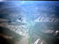 C08B05S16 12 : ウランバートル・ハトガル, モンゴル, 森林破壊, 航空写真
