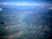 C08B05S16 14 : ウランバートル・ハトガル, モンゴル, 森林破壊, 航空写真