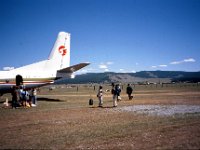 C08B05S17 12 : ウランバートル・ハトガル, ハトガル飛行場, モンゴル, 航空写真
