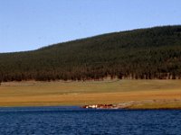 C08B05S17 13 : フブスグル湖, モンゴル, 湖沼地形