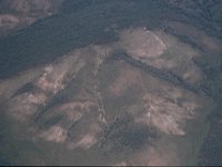 C08B05S18 08 : ウランバートル・ハトガル, モンゴル, 森林破壊, 航空写真