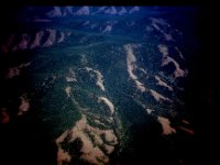 C08B05S19 05 : ウランバートル・ハトガル, モンゴル, 森林破壊, 航空写真