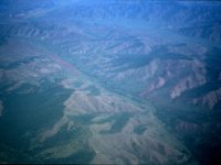 C08B05S19 10 : ウランバートル・ハトガル, モンゴル, 森林破壊, 航空写真