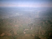 C08B05S19 11 : ウランバートル・ハトガル, モンゴル, 森林破壊, 航空写真