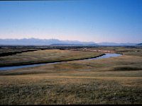 C08B05S36 07 : エニセイ川, ツァガノール, モンゴル, 凍土, 草原