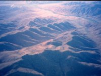 C08B05S38 09 : ムルン・ウランバートル, モンゴル, 森林破壊, 航空写真