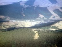 C08B05S38 19 : ムルン・ウランバートル, モンゴル, 森林破壊, 航空写真
