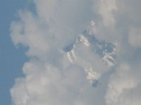 2008 10 17N04 032 : ポカラ マチャプチャリ 偏西風 国際山岳博物館 積雲