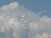 2008 10 17N04 033 : ポカラ マチャプチャリ 偏西風 国際山岳博物館 積雲