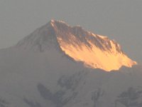2008 10 26N01 022 : アンナプルナ ポカラ 二峰 朝焼け