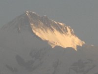 2008 10 26N01 094 : アンナプルナ ポカラ 二峰 朝焼け