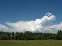 2008 10 29N03 003 : ポカラ 偏西風 国際山岳博物館 雄大積雲