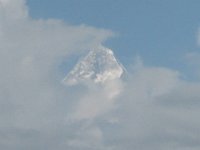 2008 10 29N03 011 : ポカラ マチャプチャリ 偏西風 国際山岳博物館 雄大積雲