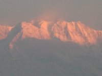 2008 11 05N01 007 : アンナプルナ ポカラ 一峰 朝焼け