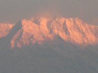 2008 11 05N01 012 : アンナプルナ ポカラ 一峰 朝焼け