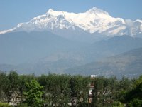 2008 11 11N02 022 : アンナプルナ ポカラ 二峰 四峰 国際山岳博物館
