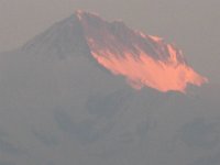 2008 11 13N01 002 : アンナプルナ ポカラ 二峰 朝焼け