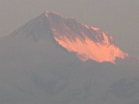 2008 11 13N01 006 : アンナプルナ ポカラ 二峰 朝焼け