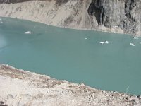 2008 11 25N01 121 : ツラギ氷河調査 氷塊 氷河湖 第７日目 p3周辺