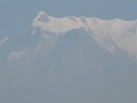 2008 12 12N01 010 : アンナプルナ ポカラ 四峰 国際山岳博物館 大気汚染 霞