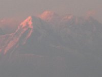 2008 12 13N03 014 : アンナプルナ ポカラ 一峰 夕焼け