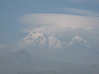 2008 12 19N01 036 : アンナプルナ ポカラ 一峰 南峰 国際山岳博物館 大気汚染 霞