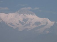 2008 12 19N01 046 : アンナプルナ ポカラ 二峰 四峰 国際山岳博物館 大気汚染 霞