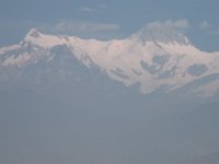 2008 12 19N01 048 : アンナプルナ ポカラ 二峰 四峰 国際山岳博物館 大気汚染 霞