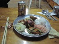 2009 05 02N05 044 : パンボチェーキャンジュマ 夕食