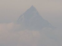 2010 01 28R02 112 : ポカラ マチャプチャリ 国際山岳博物館 大気汚染 著しいスモッグ 霞
