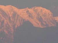 2010 01 29R01 013 : アンナプルナ ポカラ 一峰 南峰 朝焼け