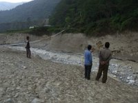 R1058145  Exif JPEG PICTURE : カラパニ, セティ川, ネパール, ポカラ, 河川地形, 洪水地形, 温泉地