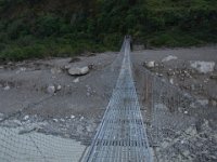 R1058239  Exif JPEG PICTURE : セティ川, ネパール, バァリバリ, ポカラ, 吊橋, 河川地形, 洪水地形