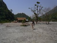R1058301  Exif JPEG PICTURE : サンタール, セティ川, ネパール, ポカラ, 河川地形, 洪水地形