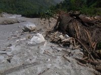 R1058306  Exif JPEG PICTURE : サンタール, セティ川, ネパール, ポカラ, 倒壊家屋, 河川地形, 洪水地形