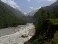 R1058316  Exif JPEG PICTURE : サンタール, セティ川, ネパール, ポカラ, 河川地形, 洪水地形