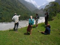 R1058325  Exif JPEG PICTURE : サンタール, セティ川, ネパール, ポカラ, 河川地形, 洪水地形