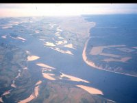 C08B05S52 14 : ヤクーツク・ウラジオストック, レナ川, 航空写真