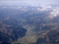 C04B01S03 07 : チベット, 成都ーラサ, 航空写真, １９８０年チベット科学討論会