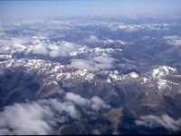 C04B01S03 19 : チベット, 成都ーラサ, 航空写真, 雲, １９８０年チベット科学討論会