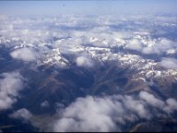 C04B01S03 20 : チベット, 成都ーラサ, 航空写真, 雲, １９８０年チベット科学討論会