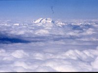 C04B01S06 02 : チベット, チョモラーリ, 成都ーラサ, 航空写真, 雲, １９８０年チベット科学討論会