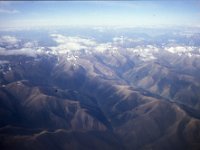 C04B02S10 01 : チベット, 成都ーラサ, 航空写真, １９８０年チベット科学討論会