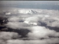 C04B03S02 13 : ギャラペリ, チベット, 成都ーラサ, 航空写真, 雲, １９８０年チベット科学討論会